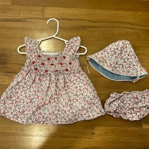 Nordstrom baby girl dress set